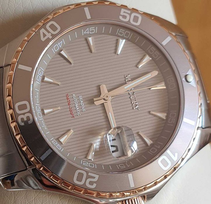 Ceas elvetian Mercury Seadive automatic 47mm Nou fullbox - in rate!!!
