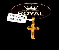 Bijuteria Royal pandantiv din aur 14k 0.76gr