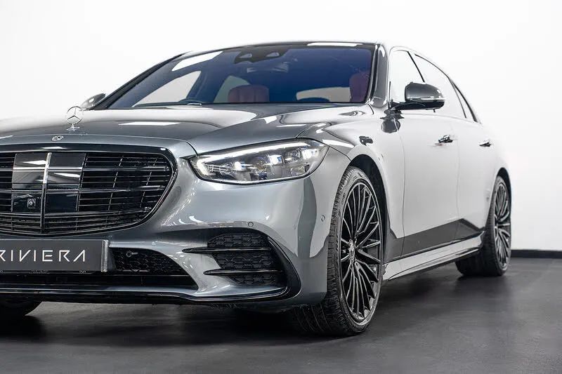 Jante Roti Mercedes 20 R20 Model spitat Negru R20 W222 W221 W212 W204 W205 CLS W212 W222 W213 GLE GLC W223 W214