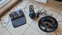 Volan Logitech G25 cu schimbator si pedale
