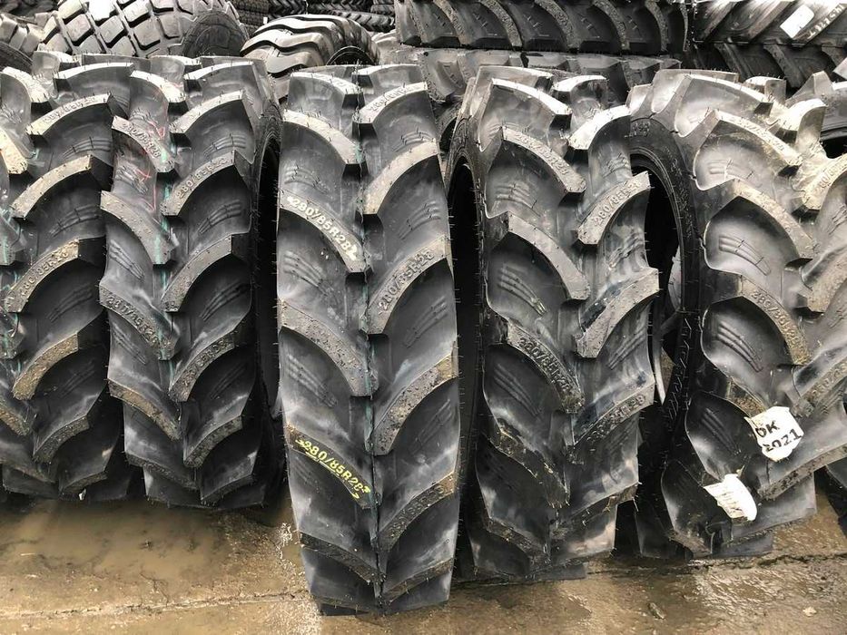 Cauciucuri noi OZKA 280/85R28 anvelope tractor radiale 11.2R28