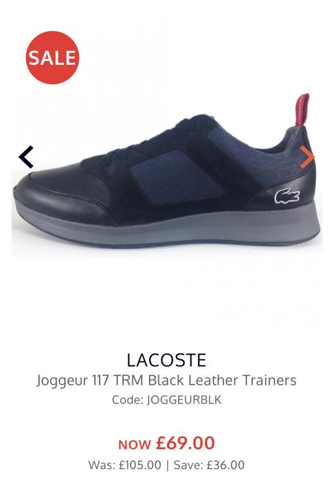 Adidasi Lacoste JOGGEUR