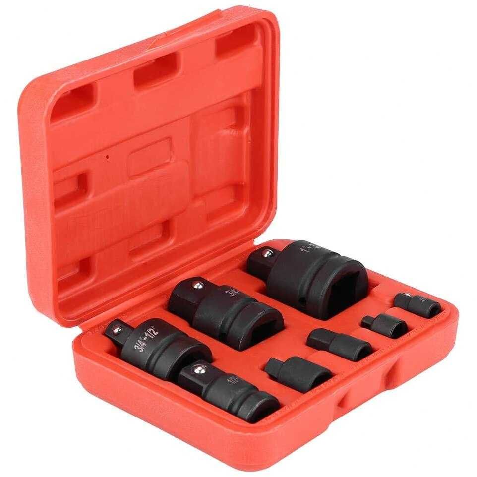 Set Chei adaptor de Impact, 8 piese, 1/4 - 1/2 - 3/8 - 3/4 - 1"