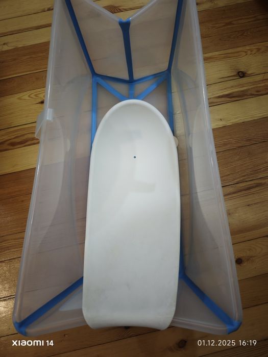 Stokke ваничка с подложка за новородено