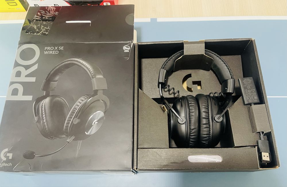 Căști Logitech Pro X SE Wired Gaming