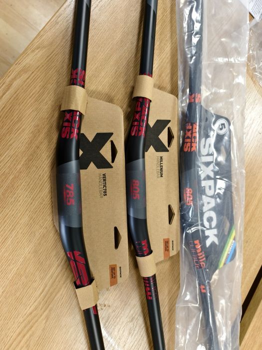 Карбонови кормила SIXPACK VERTIC785,MILLENIUM805 Carbon 31.8,35мм