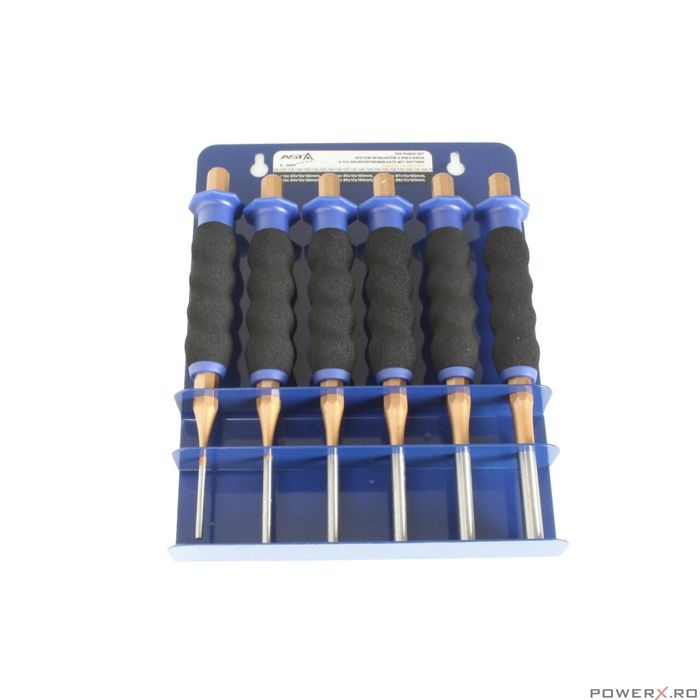 Set 6 dornuri cu maner, 3 x 180 mm, Asta