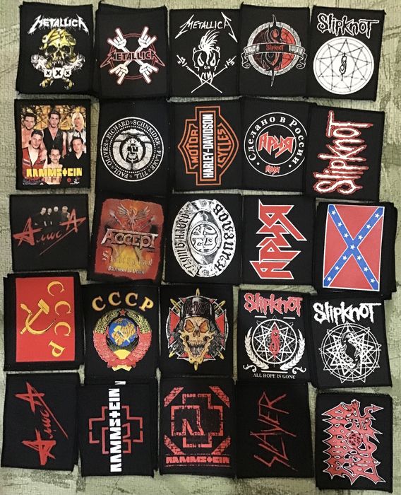 Нашивки. Rock, Metal, Gothic