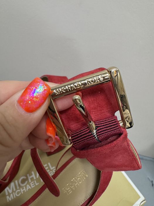 Sandale Michael Kors piele intoarsa 6M