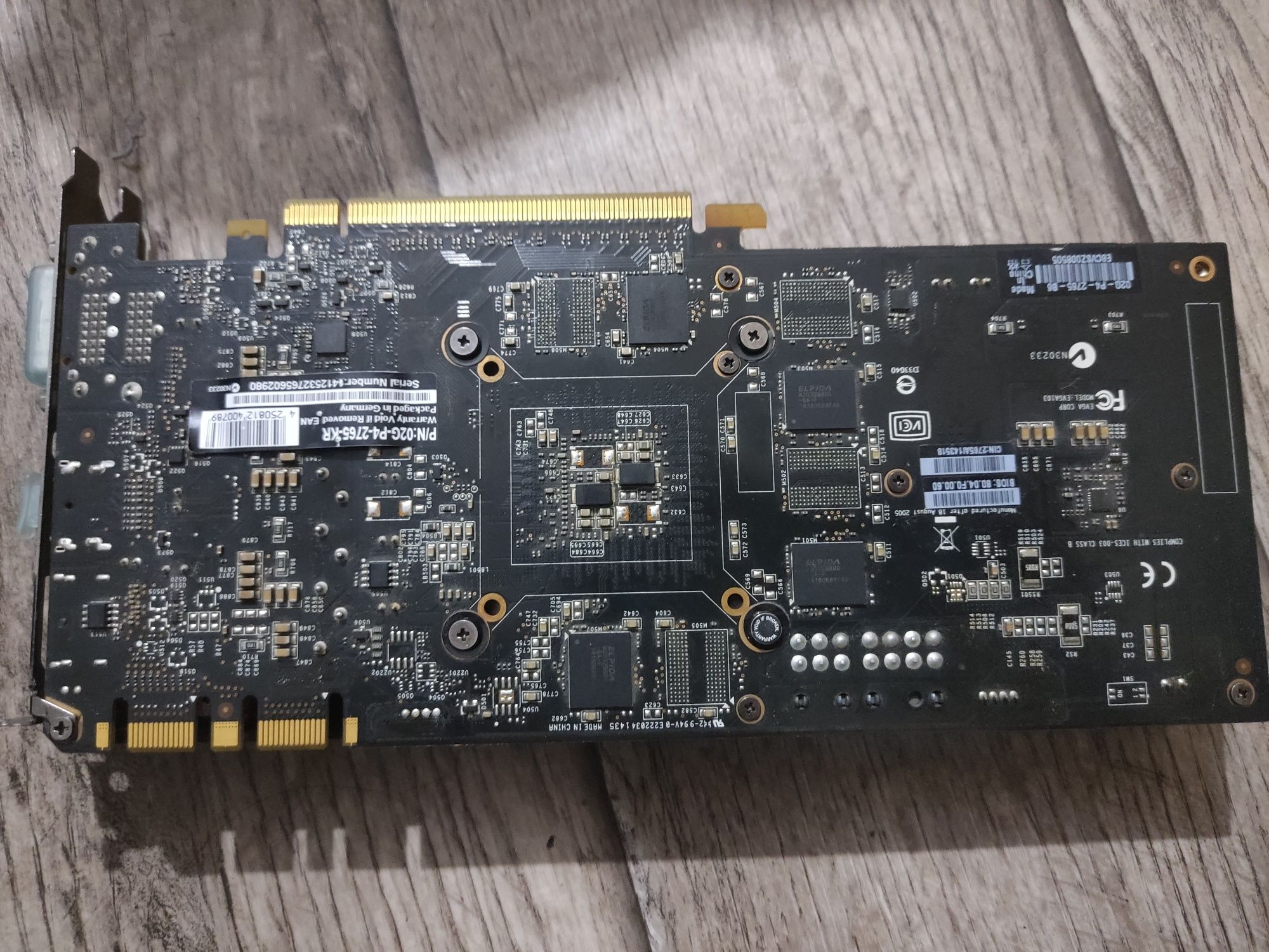 Продаю видеокарту Geforse GTX 760 2GB