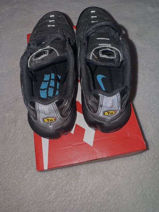 nike air max plus TN black suede