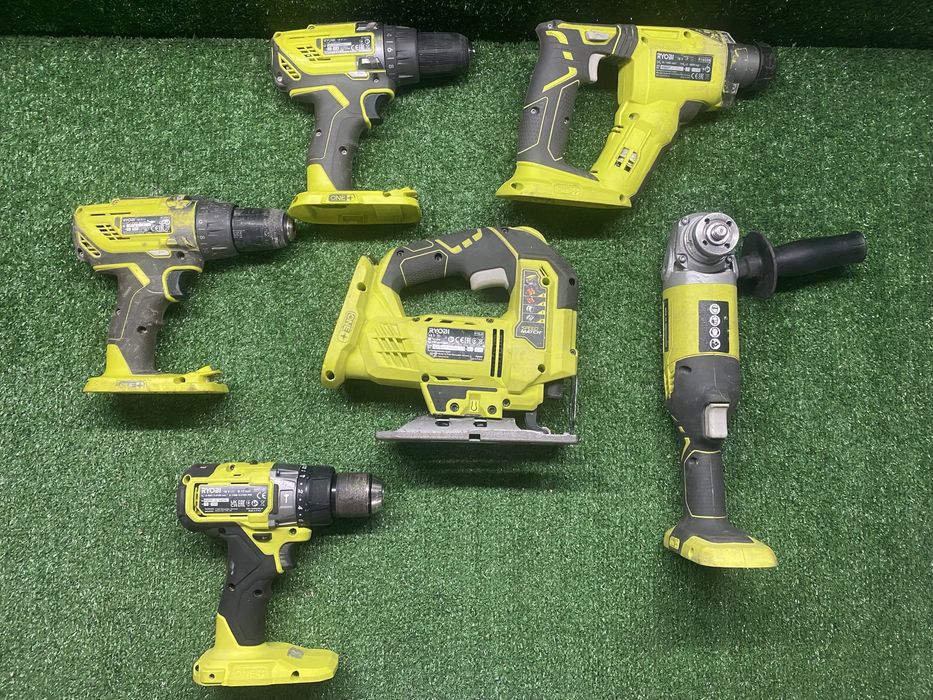 Ryobi 18v винтоверт/зеге/перфоратор/ъглошлайф