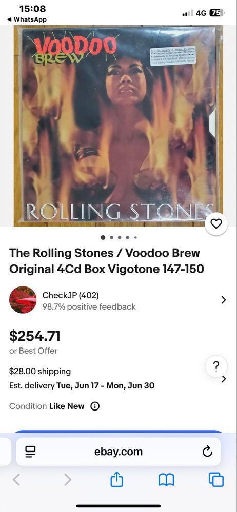 Cd box-Voodoo Brew