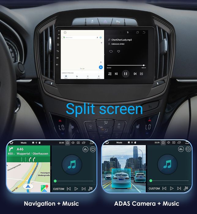 Navigatie android dedicata Opel Insignia (2014- 2017).