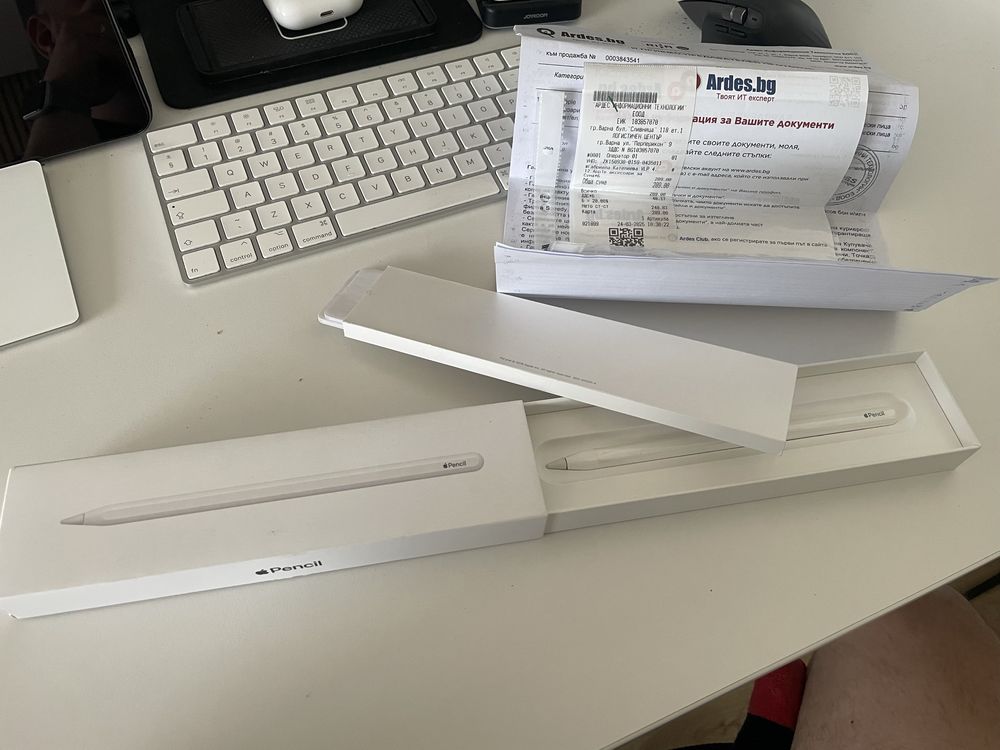 Apple Pencil с Гаранция