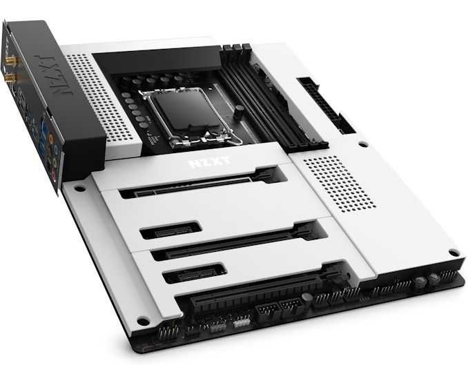 Материнская плата NZXT N7 Z690 белая.