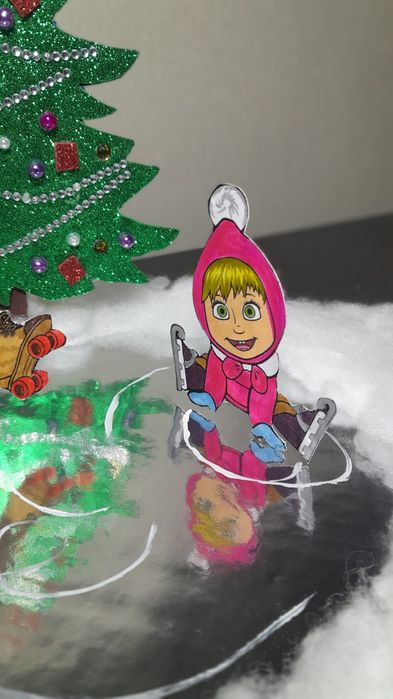 зимнии поделки продам