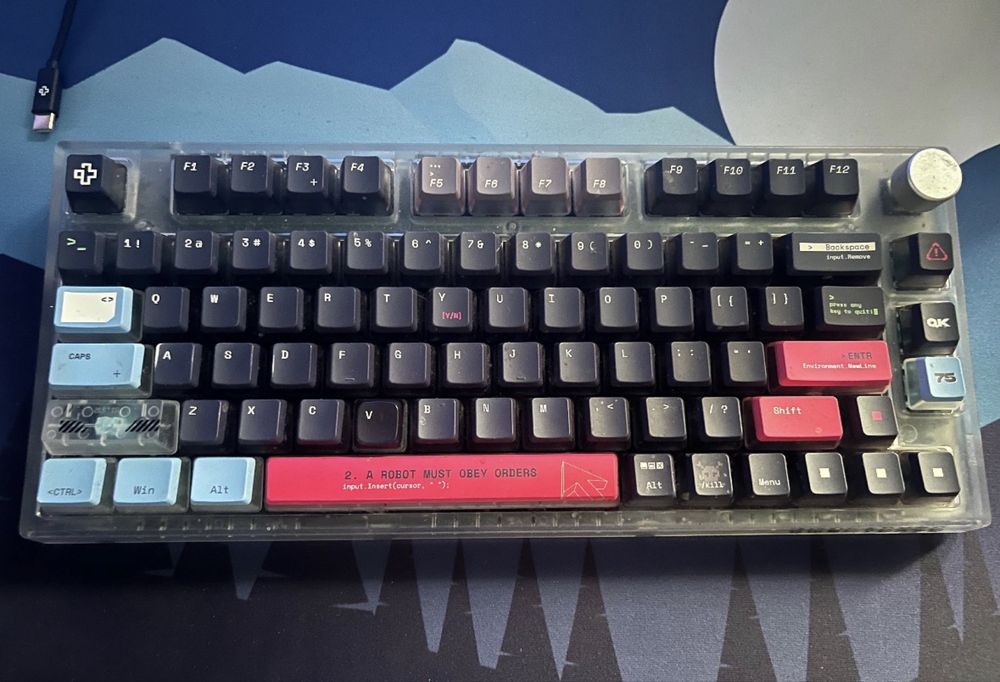 Tastatura gaming QwertyKey 75