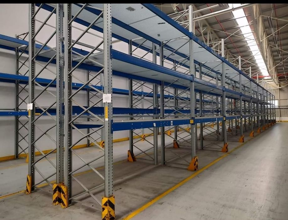 Rafturi metalice pentru euro paleți