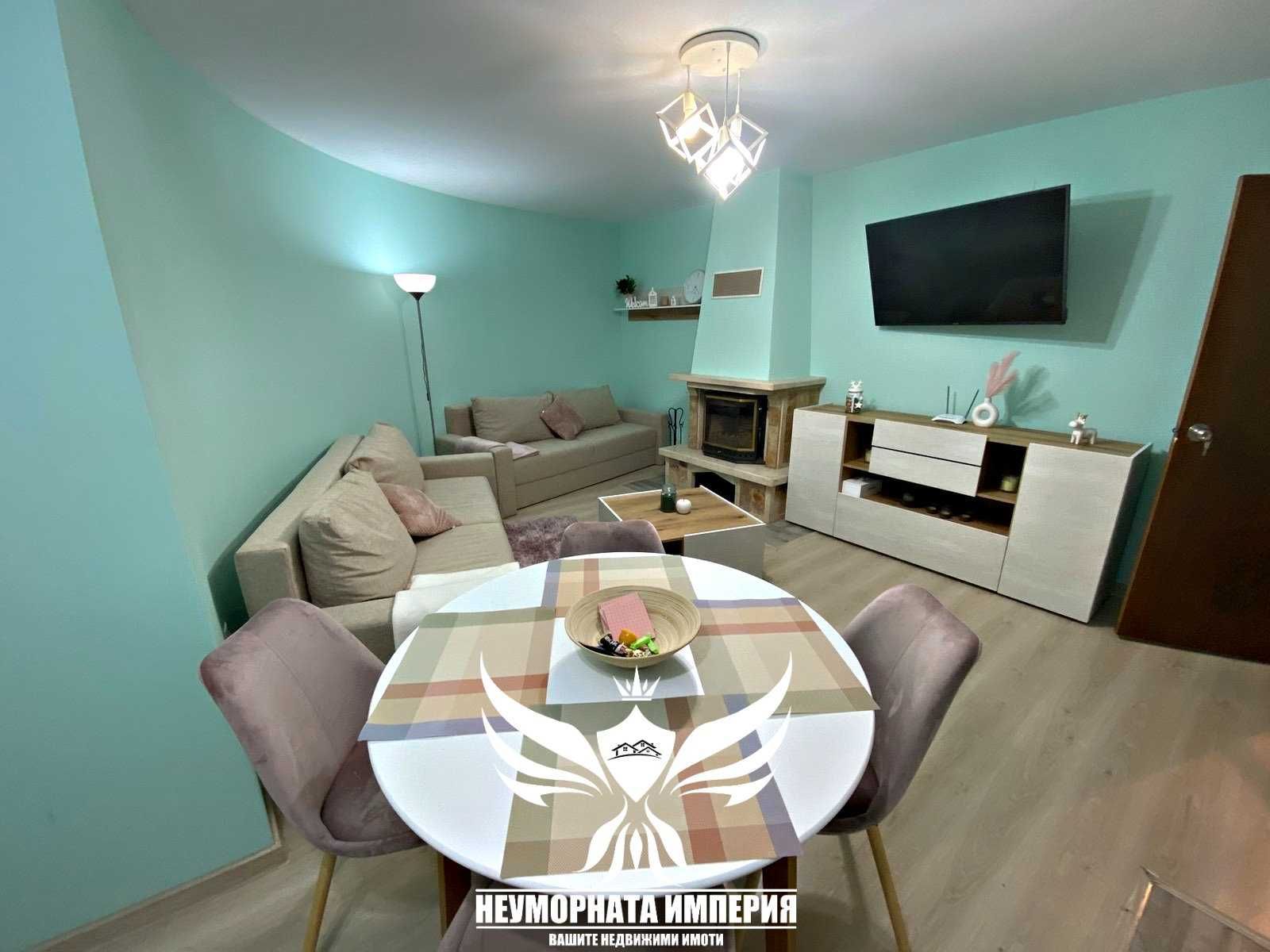 Продавам двустаен апартамент 54кв.м. партер в курорт Пампорово
