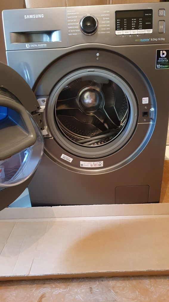 Пералня със сушилня SAMSUNG WD80K5B10OX 8 кг ,