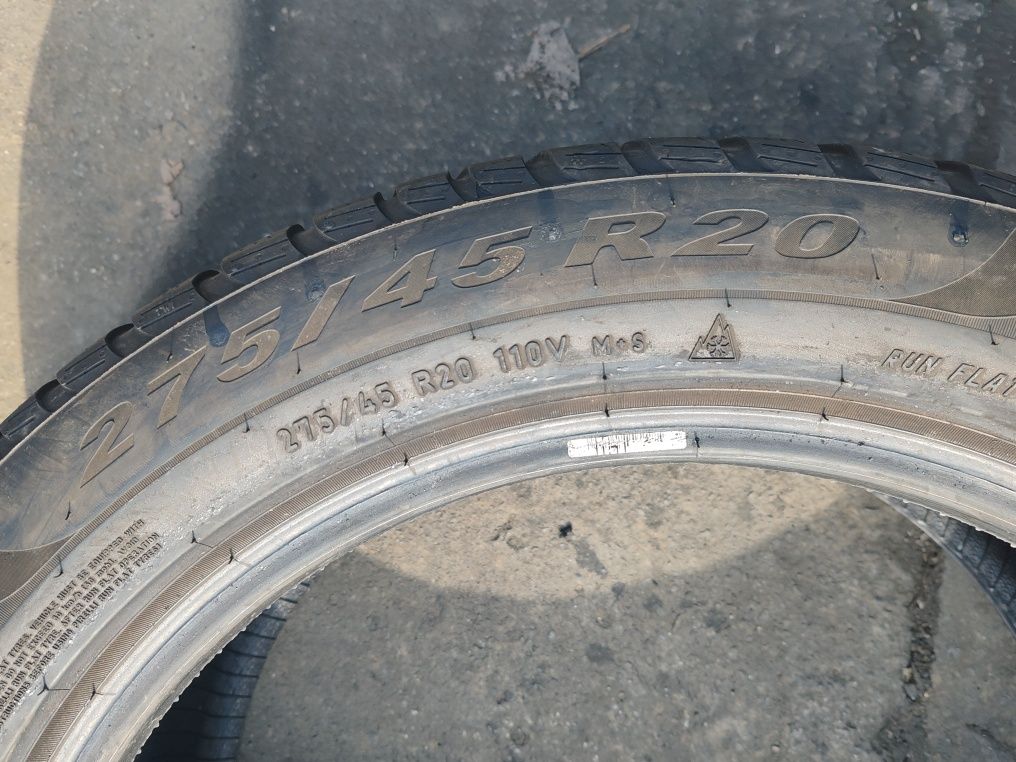 275 45 20 iarna Pirelli runflat