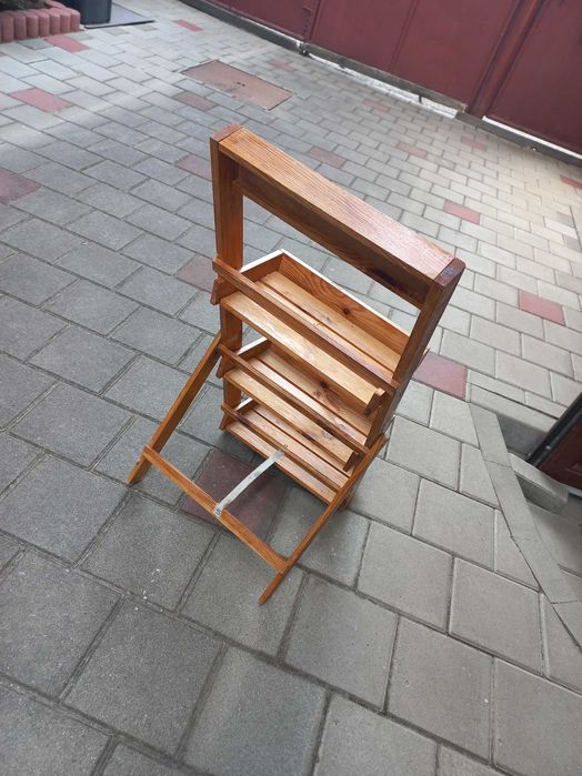 suport flori din lemn