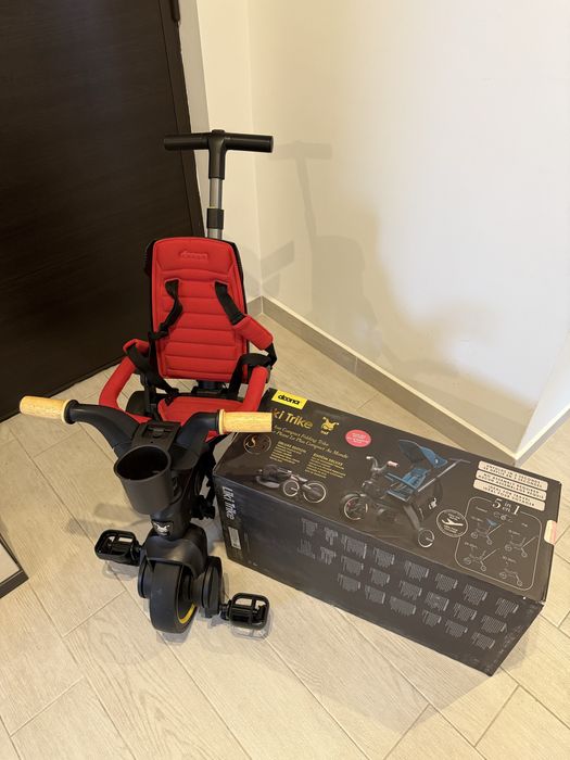 Tricicleta pliabila Doona Liki Trike S5 red