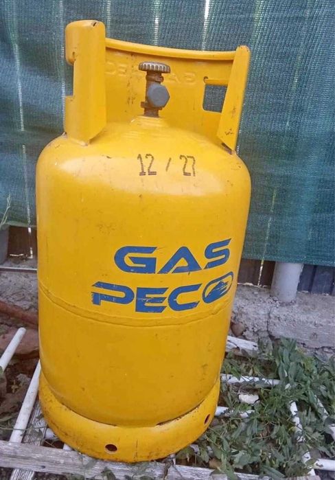 Butelii aragaz galbene cu guler !