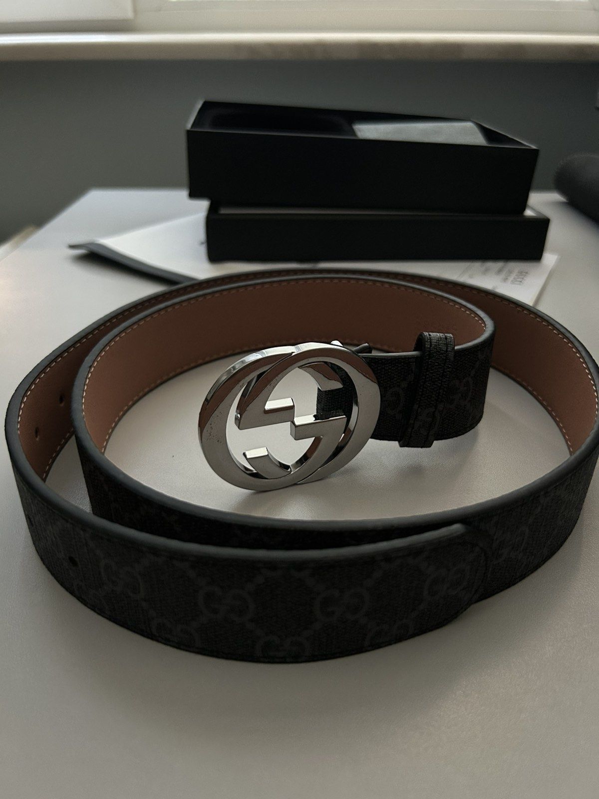 Gucci колан и портфейл