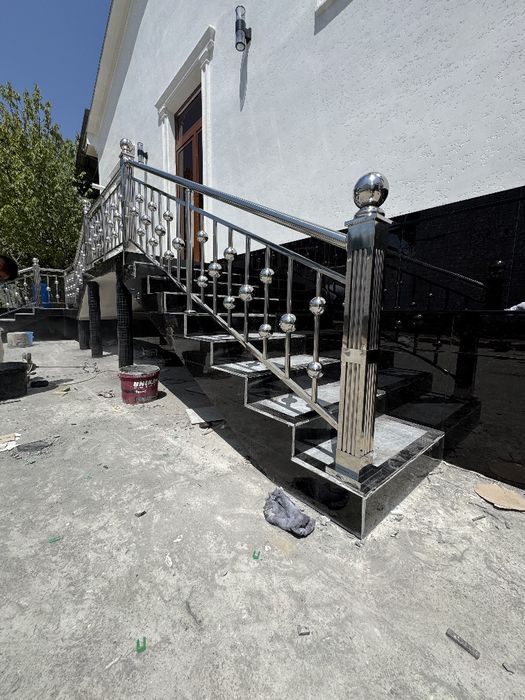 Нержавейкадан Перила Барьер хизмати