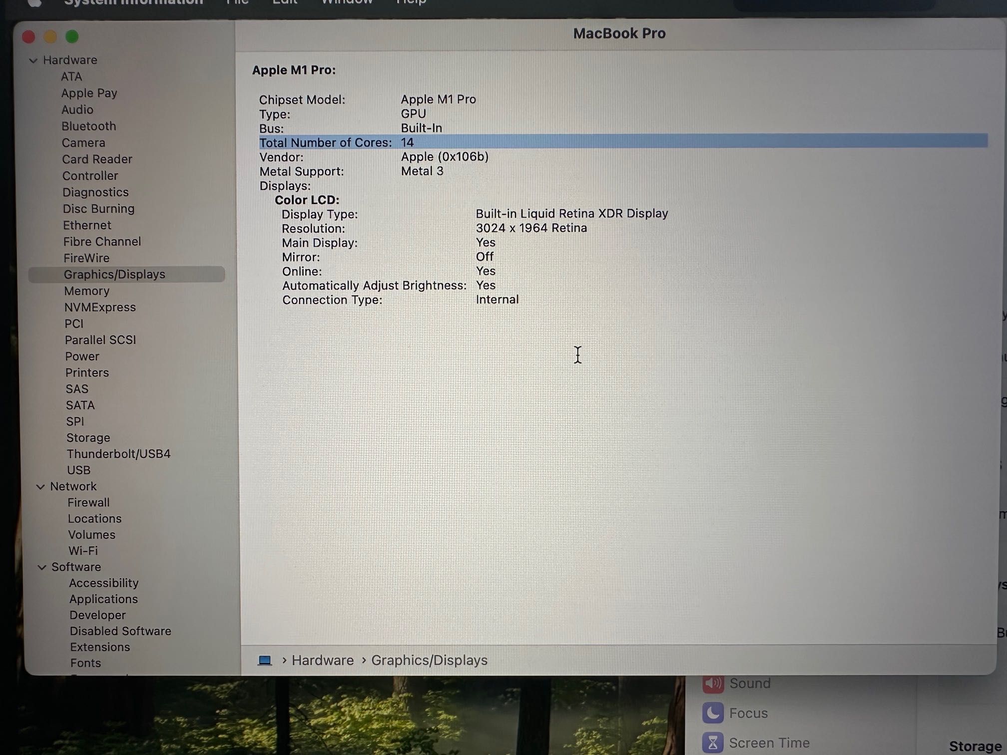 MacBook Pro 14" M1 PRO 8-CPU, 14-GPU, 16RAM, 512SSD В ГАРАНЦИЯ