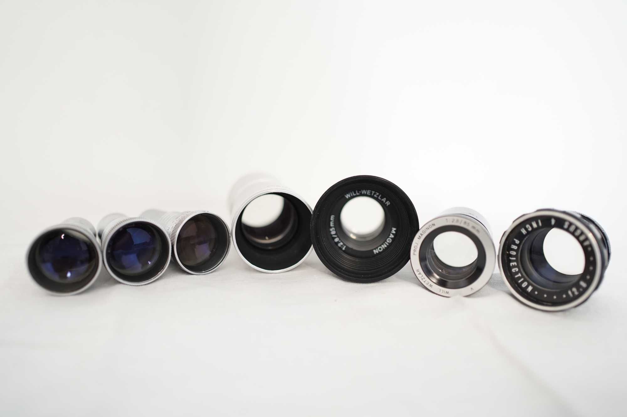 Obiective vintage proiecție Leica Leitz Hobson Supertal Bokeh King