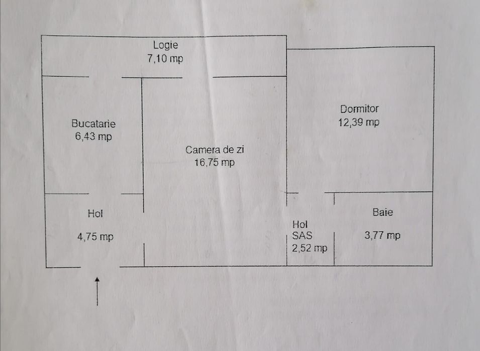 Apartament 2 camere , zonă ITC