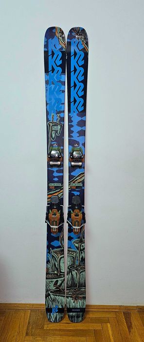 Schiuri Freestyle K2 Reckoner 102 177cm cu legaturi Marker Griffon 13