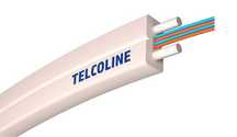 Cablu Fibra Optica FTTH 4 Fire De Interior Alba