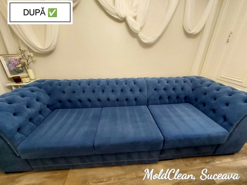Servicii de Curățare/Igienizare -Canapele, scaune, fotolii, tapiterii