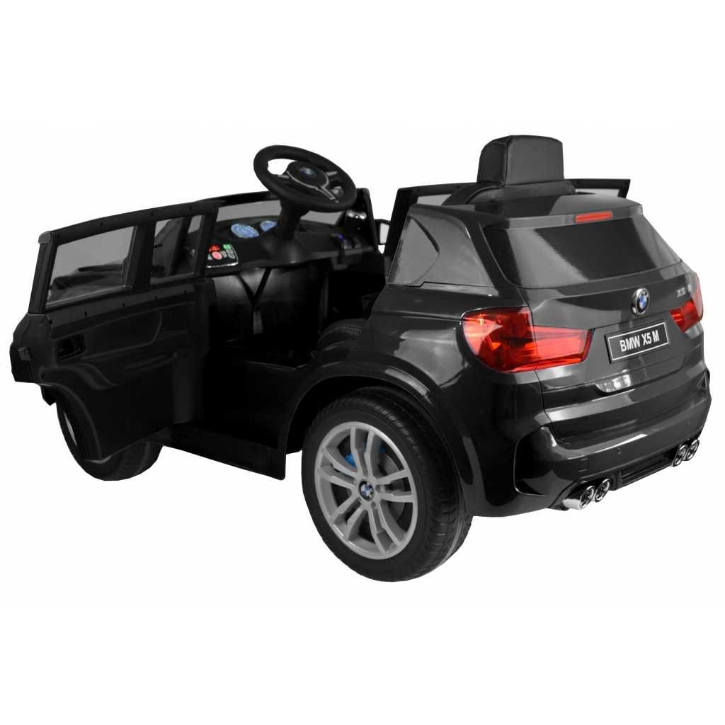 Masinuta electrica copii 1-6 ani BMW X5M,R.Moi,Bluetooth #Negru