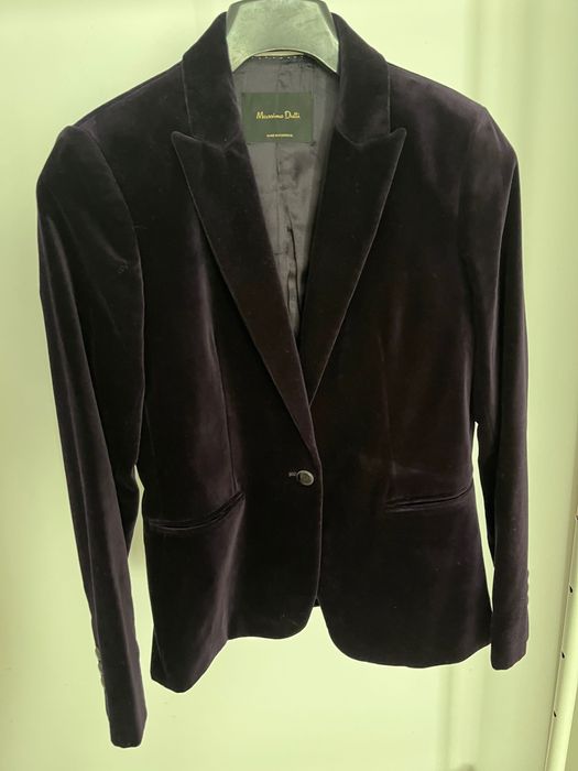 Vand sacou pentru femei catifea Massimo Dutti stare foarte buna