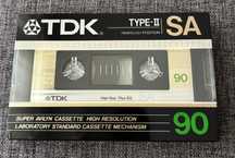 TDK SA 90 Type II High Resolution Audio Cassette New Blister