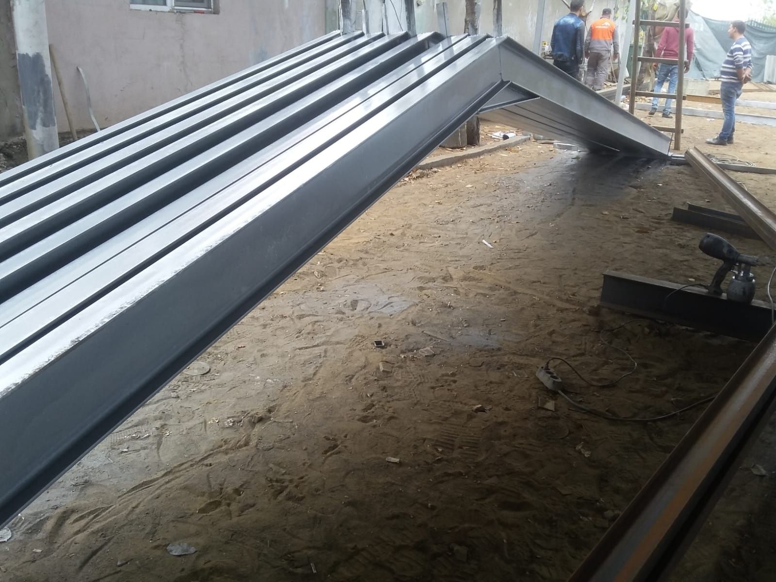 Vand hală metalica 10m×40m×4m