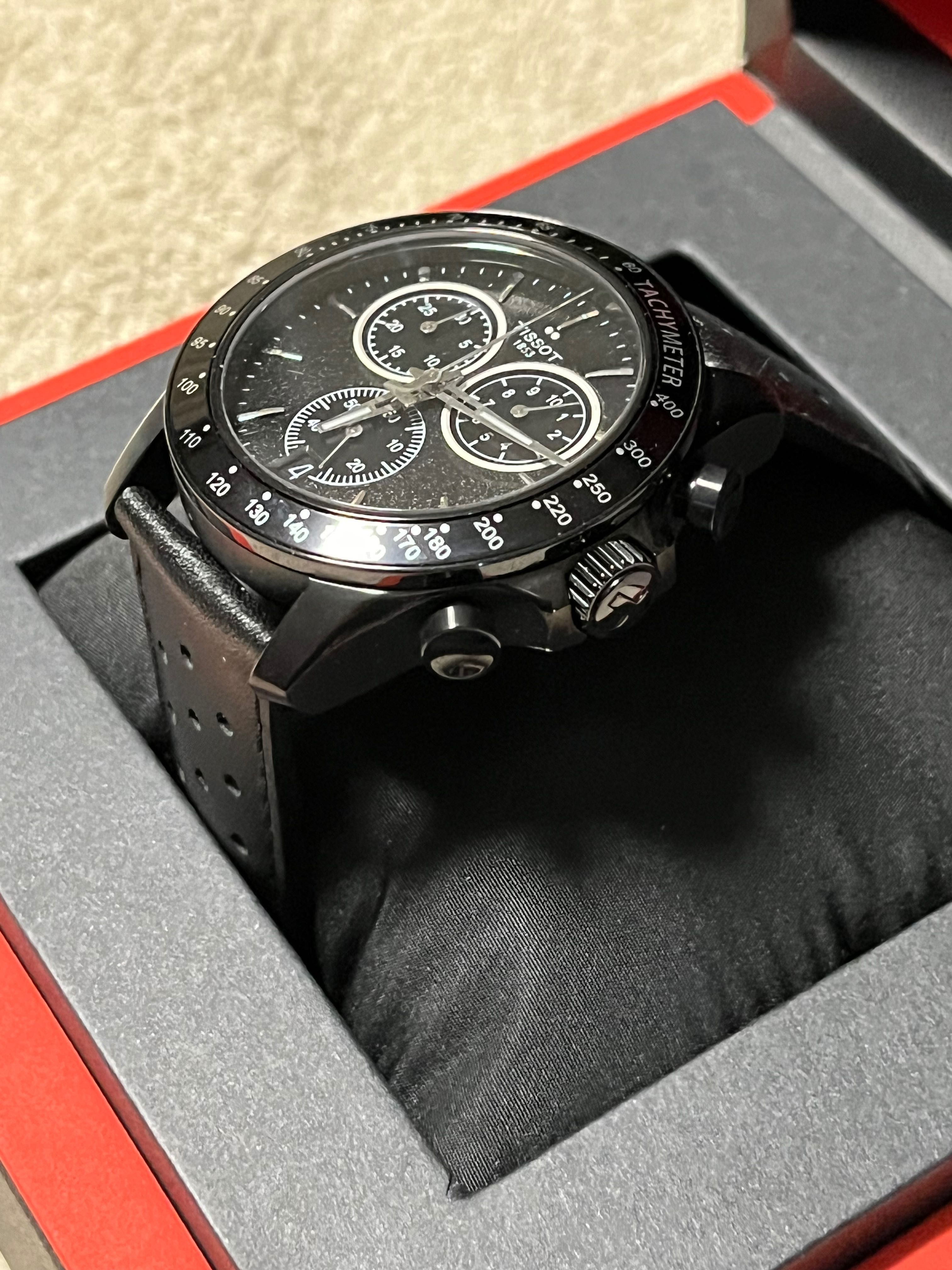 Ceas Tissot V8 Chronograph Black Edition