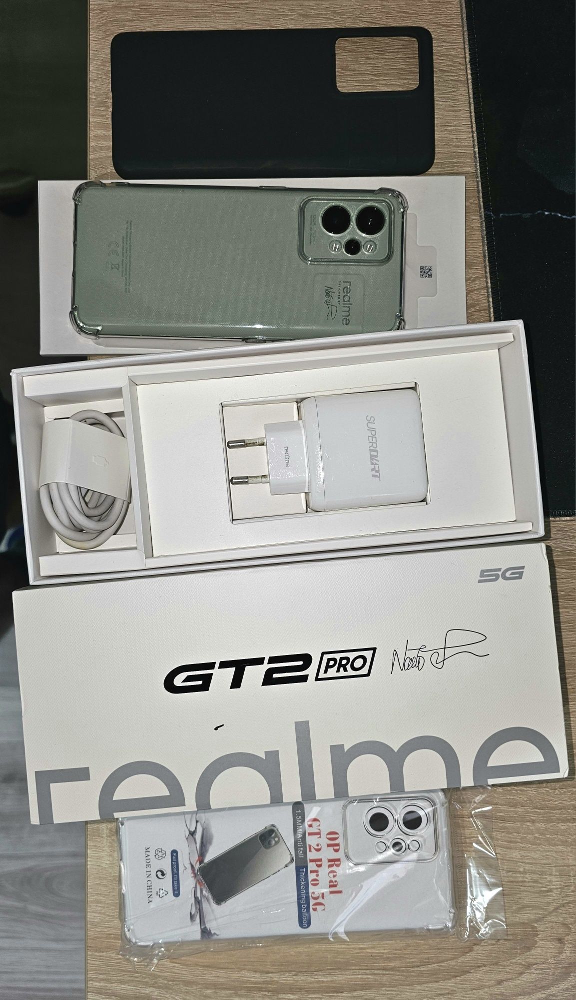 Realme GT2 Pro 256 gb 12 gb ram Paper Green