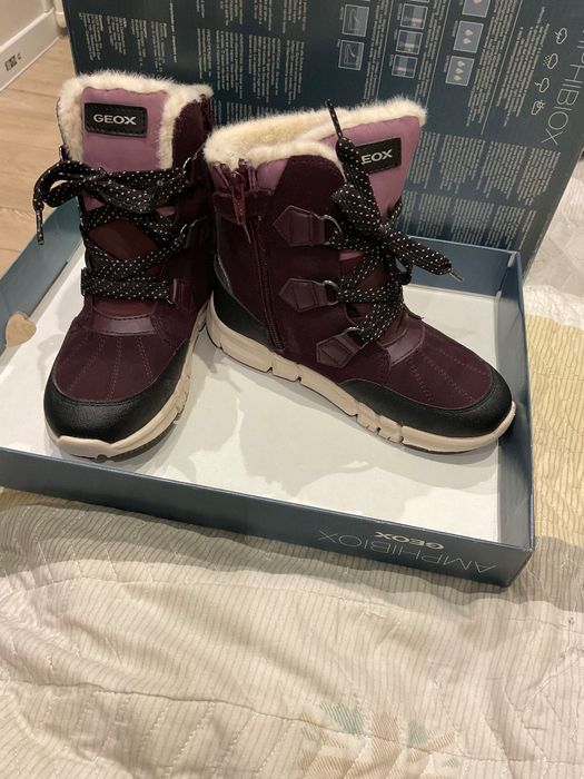 Ботинки зимние Geox для девочек 32 размер
