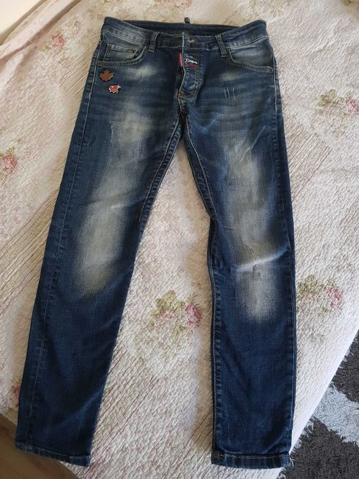 Дънки спортно елегантни.Без забележки.р-р 27