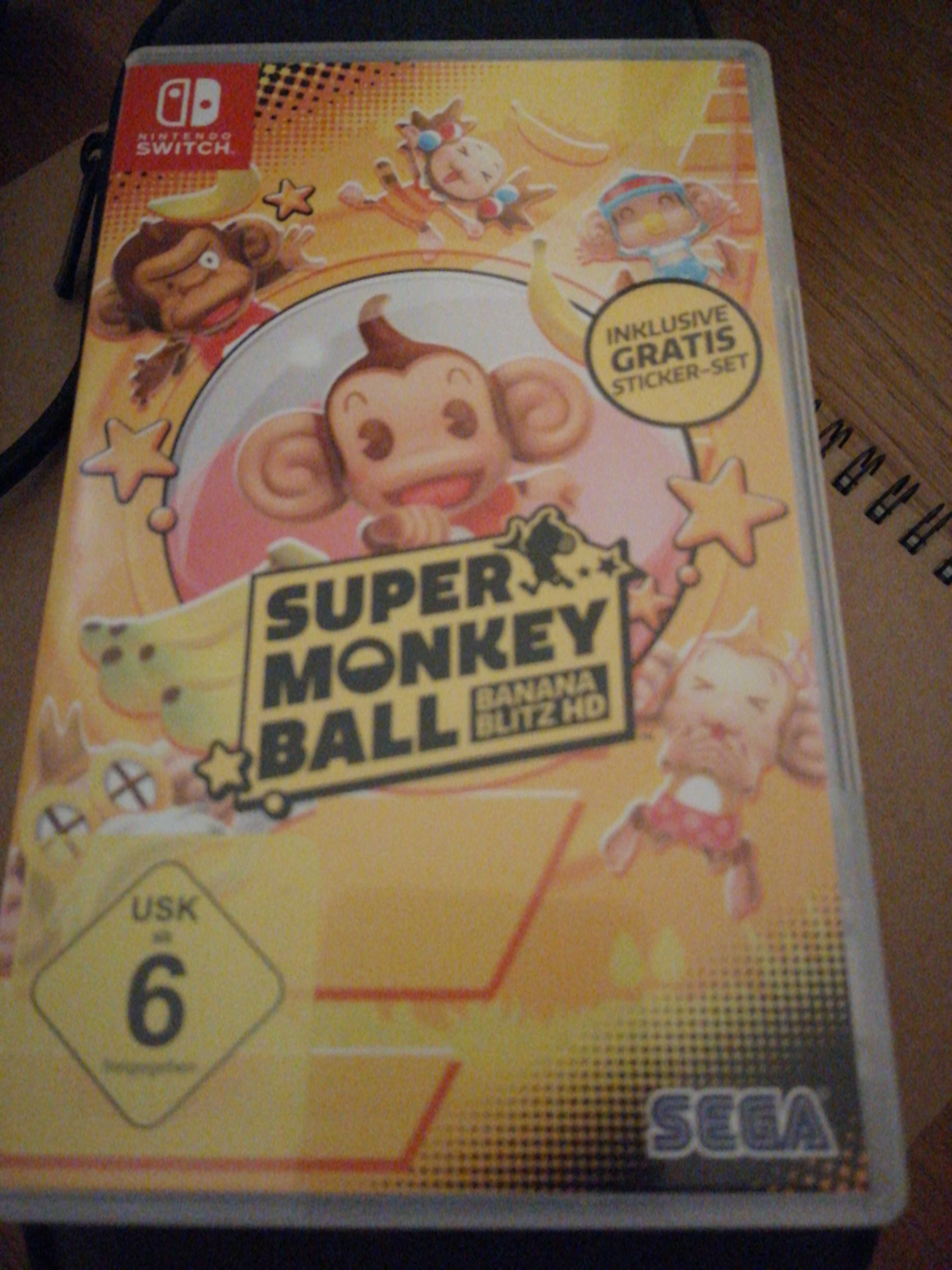 Super Monkey Ball (Nintendo Switch) + stickere