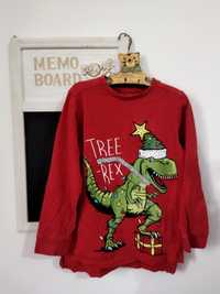 Bluza Next pentru Crăciun model Dinozaur băieți 6-7 ani