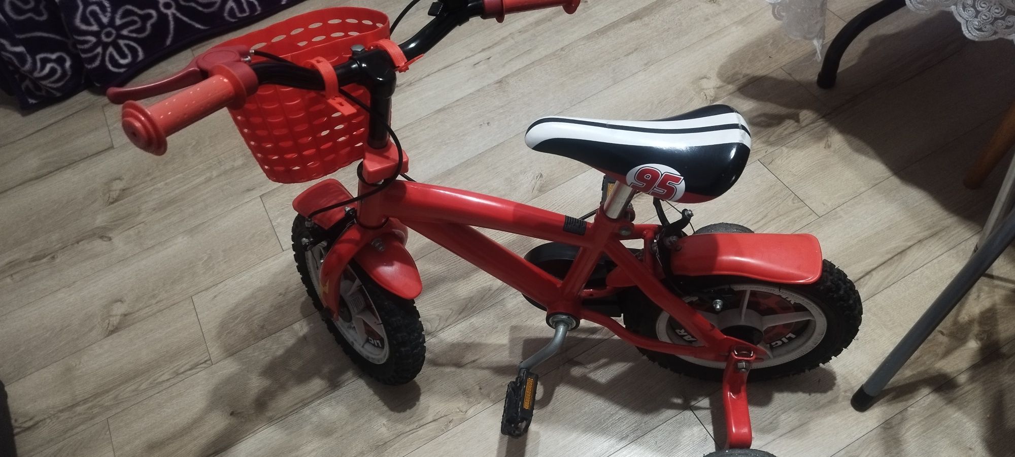 Bicicleta băieți fulger Mcqueen 3 -6 ani