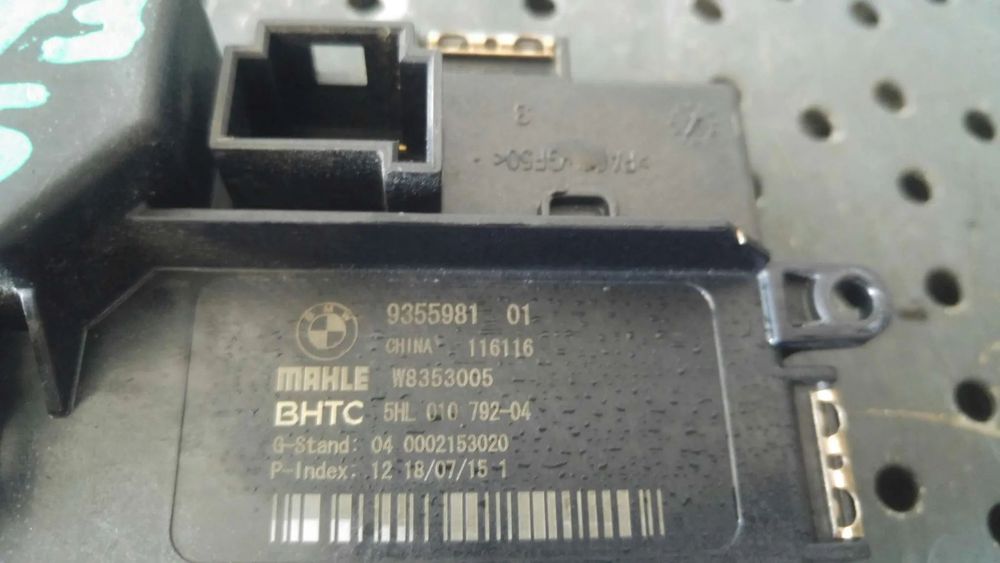Rezistenta trepte aeroterma bmw seria 5 f11 9355981