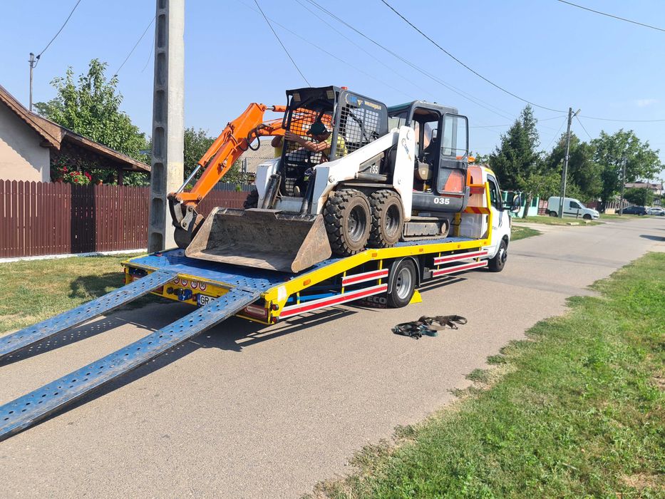 Tractari auto Transport utilaje